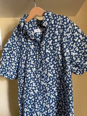 Onia 100% Linen Shirt Dress